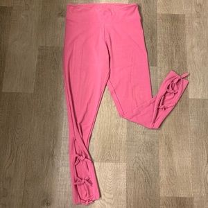VICTORIA SECRET SPORT ROSE PINK LEGGINGS:
